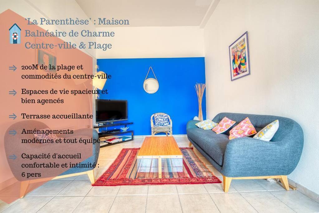 La Parenthese Maison Balneaire Houlgate Exteriör bild